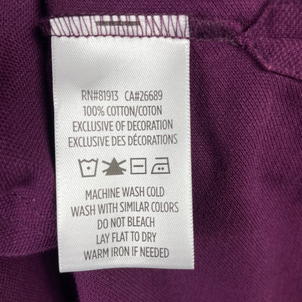 Robert Graham Polo Shirt Mens 3XL Purple Classic Fit Short Sleeve Designer - Picture 9 of 10
